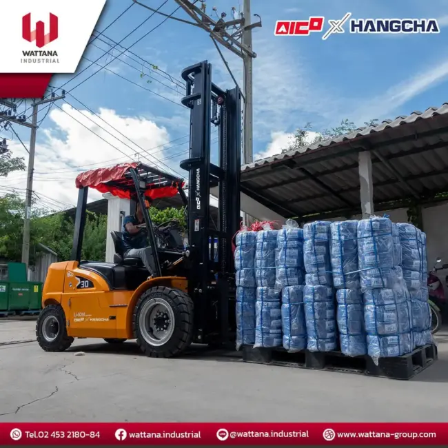 บริการจำหน่ายและให้เช่ารถโฟล์คลิฟท์ไฟฟ้า มีให้เลือกหลายขนาด